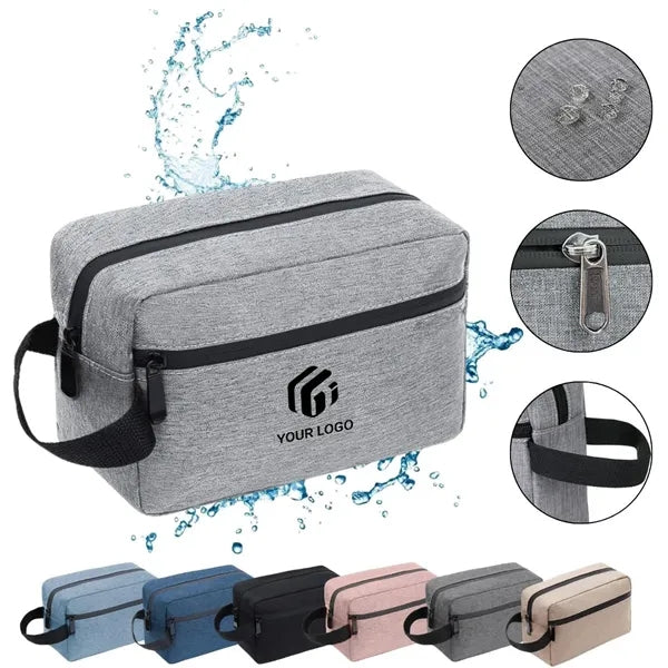 Travel portable waterproof hanging organizer toiletry bag