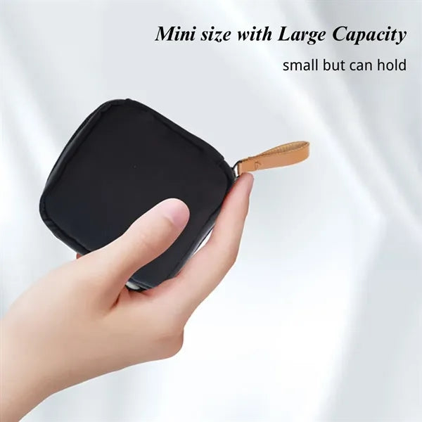 Travel portable waterproof mini cosmetic pouch makeup bag