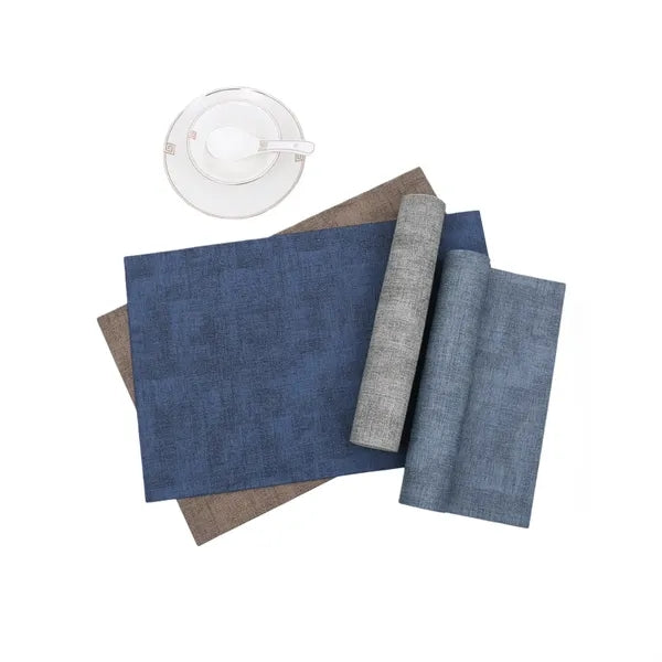 Heat Resistant PU Leather Washable Dining Placemat