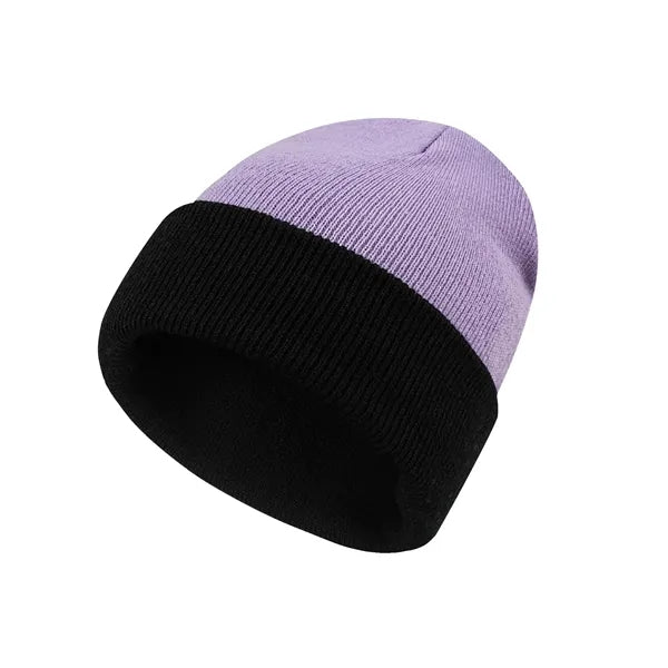Winter Striped Beanie Hat