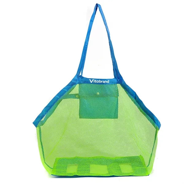 Mesh Extra Large Beach Tote Bag For Toys Towels Picnic