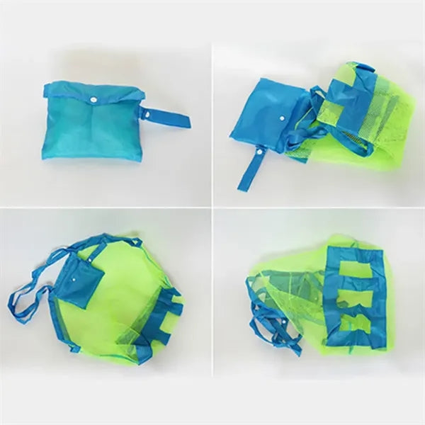 Mesh Extra Large Beach Tote Bag For Toys Towels Picnic