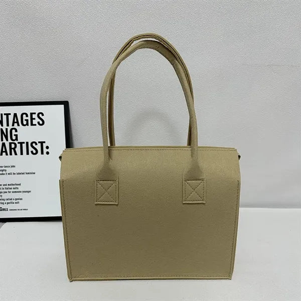 Foldable Felt Shopping Tote Bag