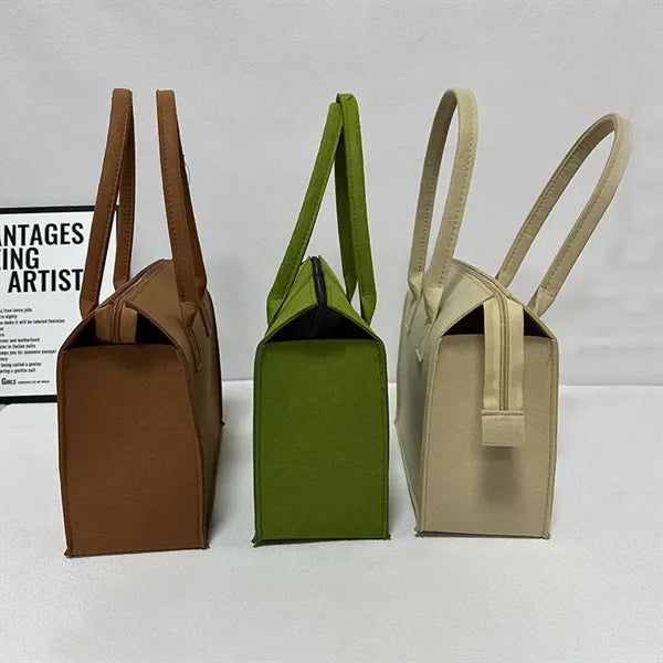 Foldable Felt Shopping Tote Bag