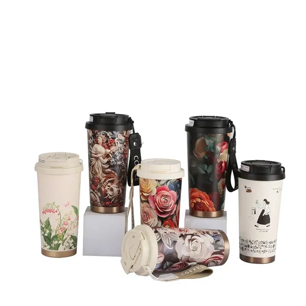 17 oz Insulated Coffee Cup with Lid