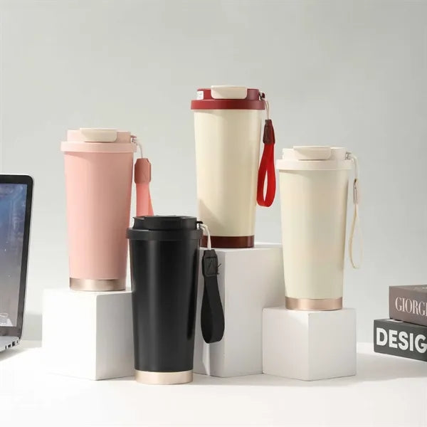 17 oz Insulated Coffee Cup with Lid