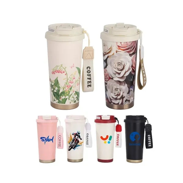 17 oz Insulated Coffee Cup with Lid