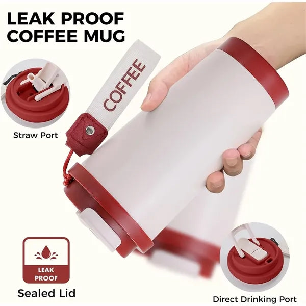 17 oz Insulated Coffee Cup with Lid