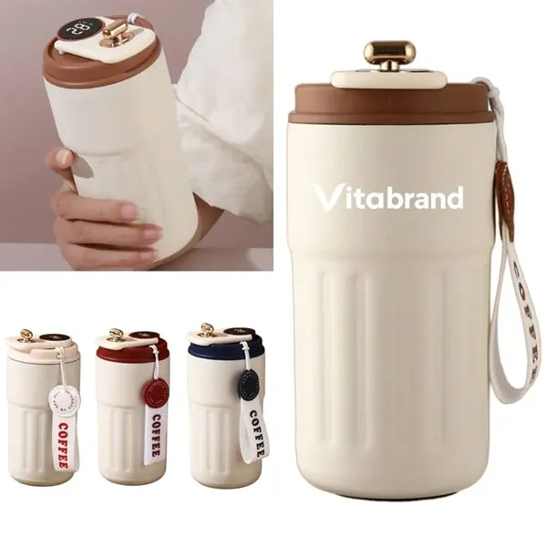 Smart Stainless Steel Coffee Cup