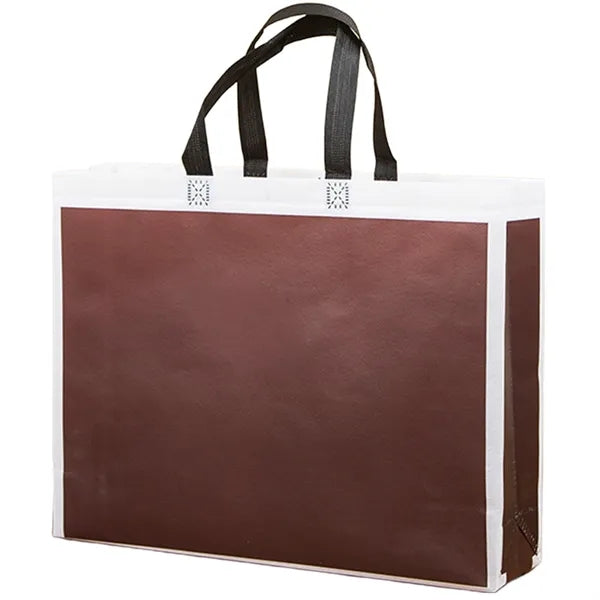 Reinforced Waterproof Non-Woven Coated Tote Bag