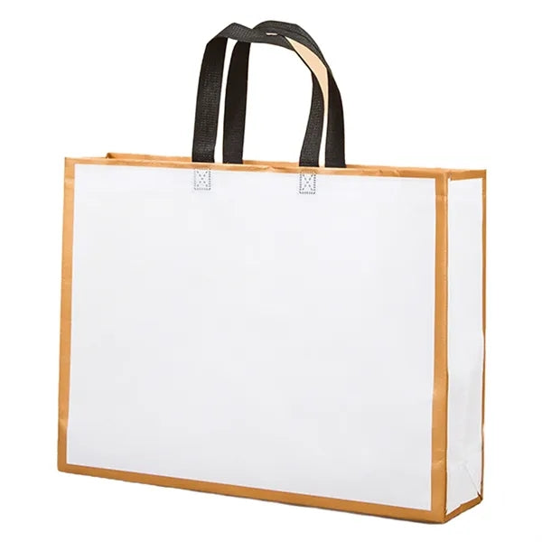 Reinforced Waterproof Non-Woven Coated Tote Bag