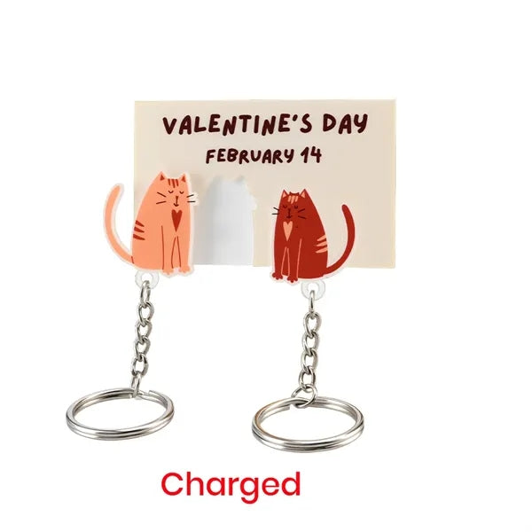 Acrylic Couples Keychains 2.5"- 5"