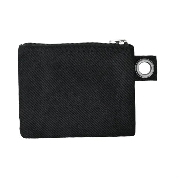 Canvas Zipper Stationary Storage Pouch
