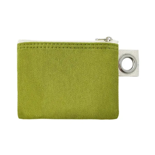 Canvas Zipper Stationary Storage Pouch