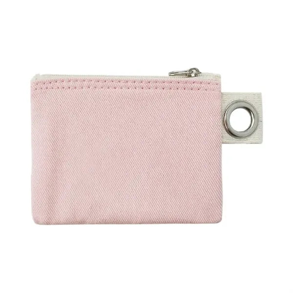 Canvas Zipper Stationary Storage Pouch