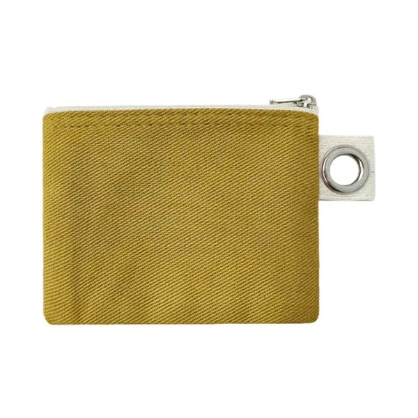 Canvas Zipper Stationary Storage Pouch