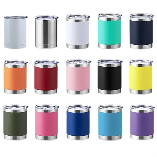 10 oz Stainless Steel Insulated Coffee & Water Tumbler