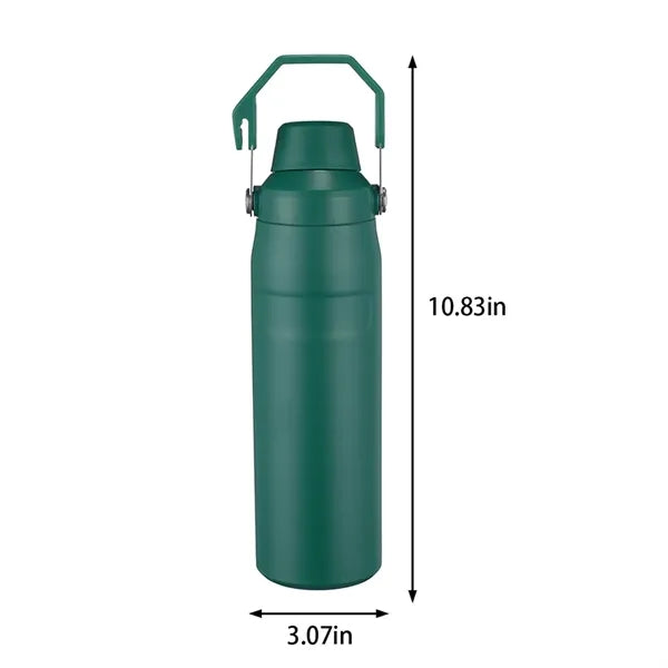 Portable Large Travel Car Stainless Steel Water Bottle