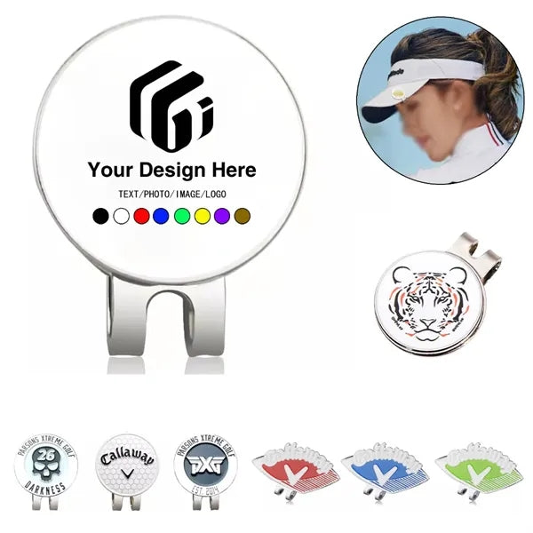 Funny gifts magnetic golf ball marker hat clip