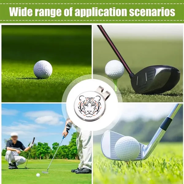 Funny gifts magnetic golf ball marker hat clip
