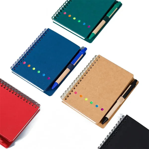 Craft Paper Minimalist Coil Notebook