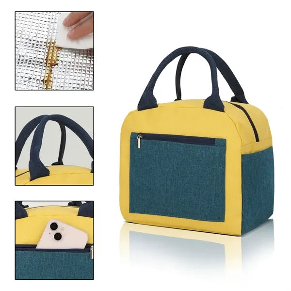 Insulated Lunch Cooler Tote Bag