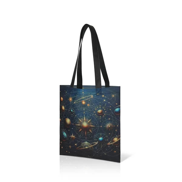 Sublimated Non-Woven Tote Bag (14" X 13-1/4") Double-Sided P