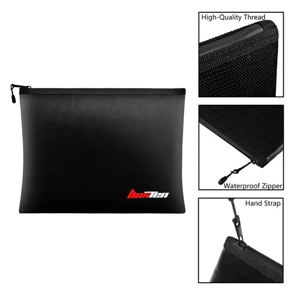 Fireproof Document Zipper Bag