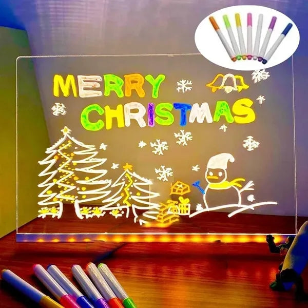 LED Fluorescent Writing Board