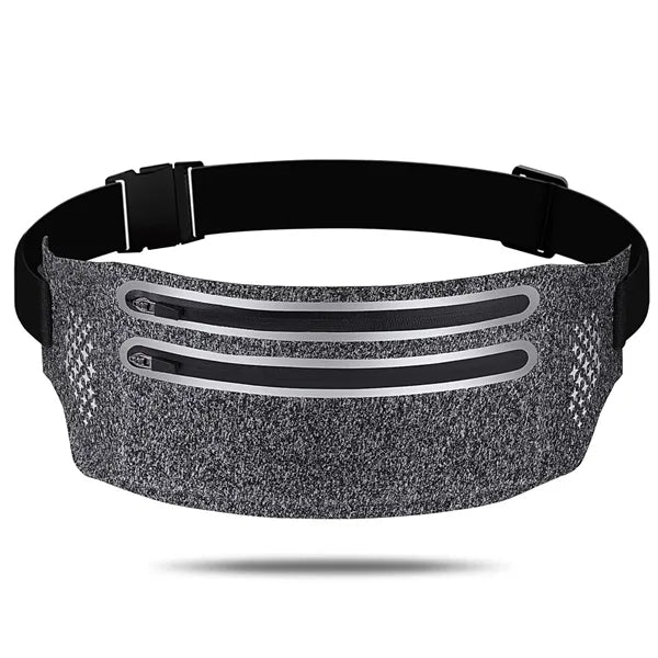 Slim Reflective Running Belt Waist Pack for Fitness Sports