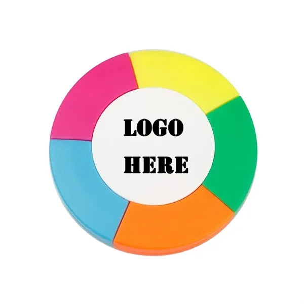 5-Color Round Highlighter