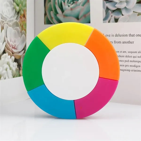 5-Color Round Highlighter