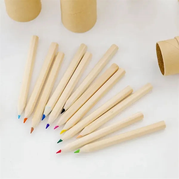 Wooden Tube Colored Pencils