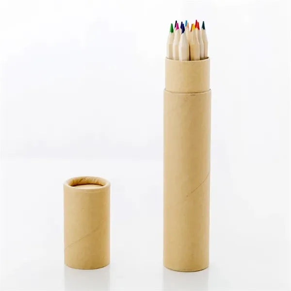 Wooden Tube Colored Pencils