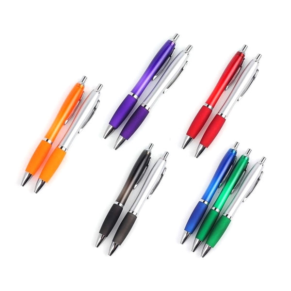 Silicone Grip Ballpoint Pen