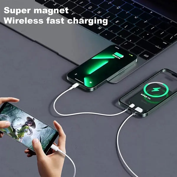 5000mAh Magnetic Wireless Power Bank Portable Charger