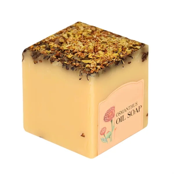 Natural Plant-Based Floral Essential Oil Soap For Cleansing