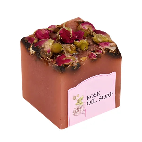 Natural Plant-Based Floral Essential Oil Soap For Cleansing