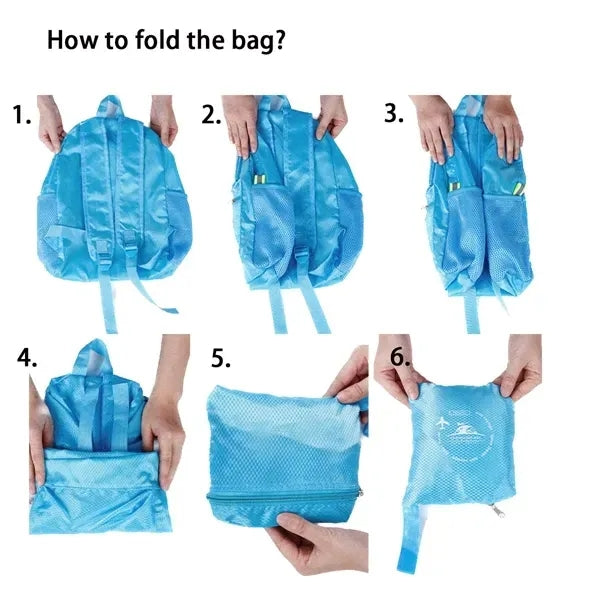 Portable Foldable Travel Backpack
