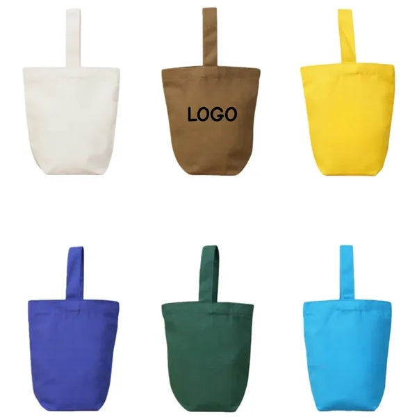 Logo Canvas Tote Bag Shopping Free Shipping