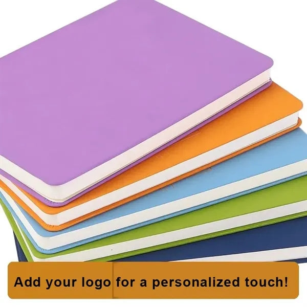 A5 Soft-Touch PU Notebook - 14.5 * 21 cm