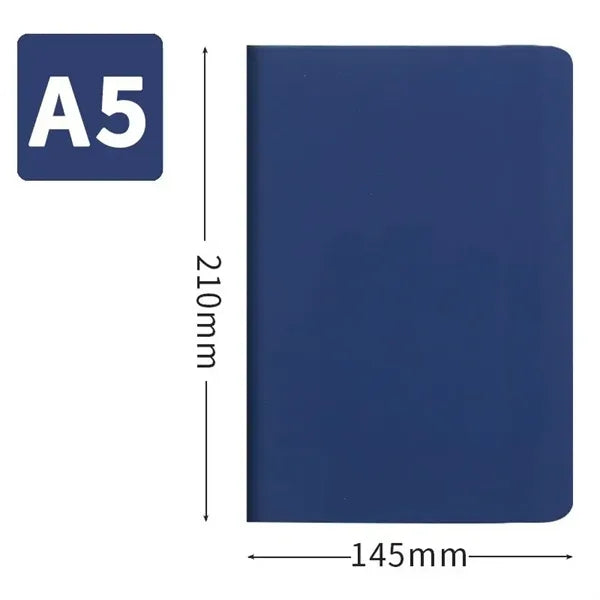A5 Soft-Touch PU Notebook - 14.5 * 21 cm