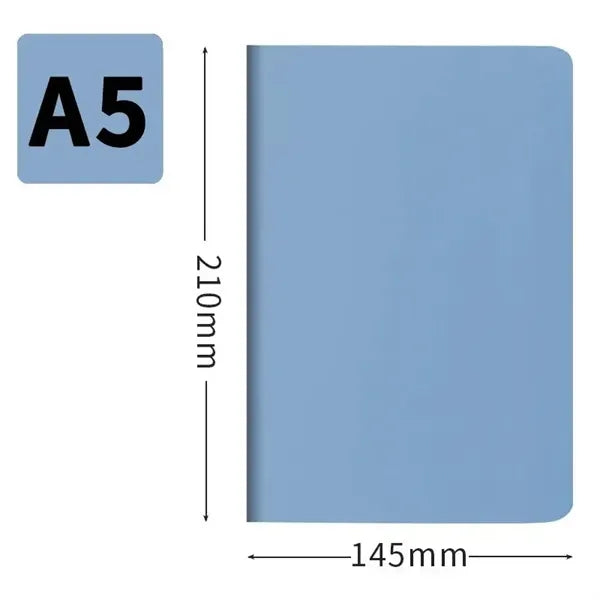 A5 Soft-Touch PU Notebook - 14.5 * 21 cm
