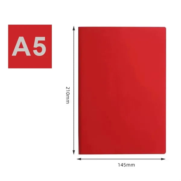 A5 Soft-Touch PU Notebook - 14.5 * 21 cm