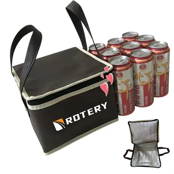10-Inch Insulated Non-Woven Food Delivery Bag