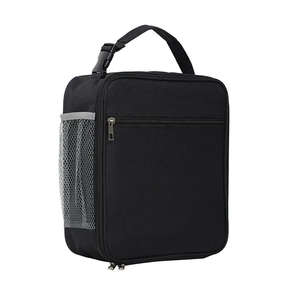 Lightweight Insulated Lunch Bag Lined Multi-Pocket Compact