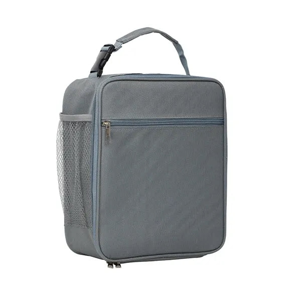Lightweight Insulated Lunch Bag Lined Multi-Pocket Compact