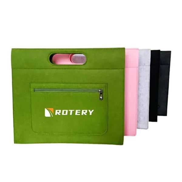 Large Capacity Felt Laptop Tote Bags