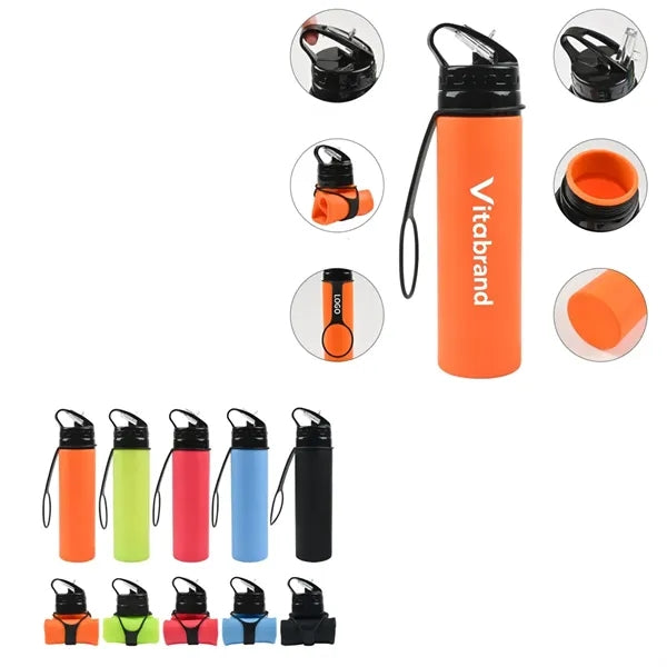 Outdoor Sports Cycling Kettle, Portable And Foldable