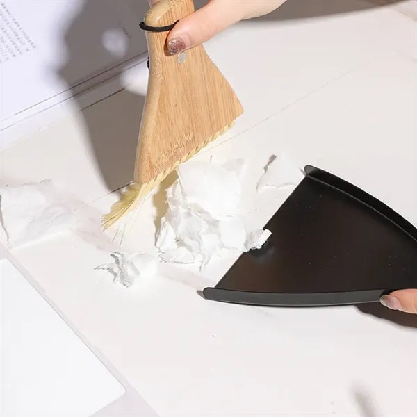 Desktop Dustpan and Brush Set